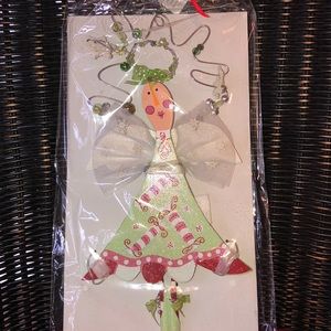 Ballerina door hanger angel ornament